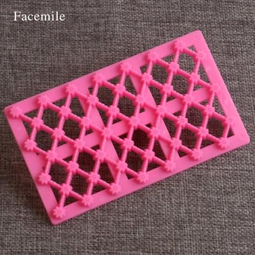 Facemile 1PCS Flowers Shape Cake Fondant Cookie Embosser Cutter Mold Icing Embossing Biscuit Sugar Craft 03118 Gift