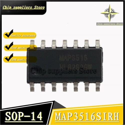 10PCS-100PCS) MAP3516SIRH SOP-14 MAP3516S SOP14 3516S Power chip New and original