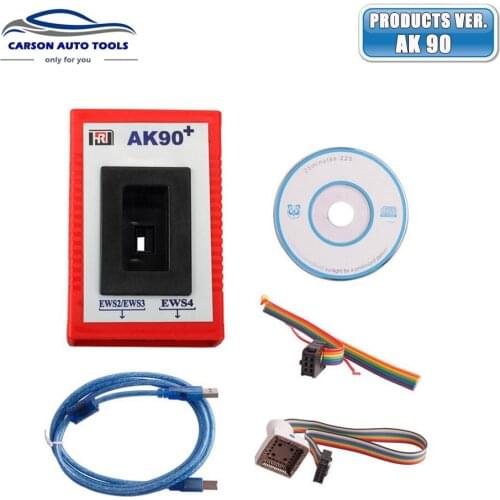 2019 New High quality AK90 adapter AK90+ Key Programmer For All B-MW EWS Newest Version V3.19 For B-MW EWS AK 90 Programmer