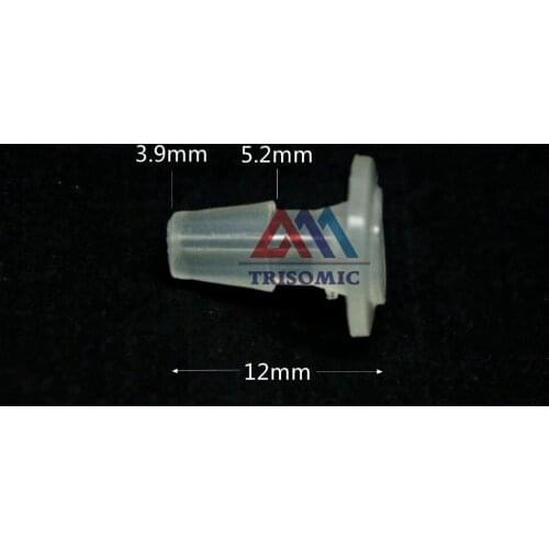 3.9mm Tube End Cap Plug with Barbed Material PP Food Grade or to potable water -30 to 160 degree centigrade