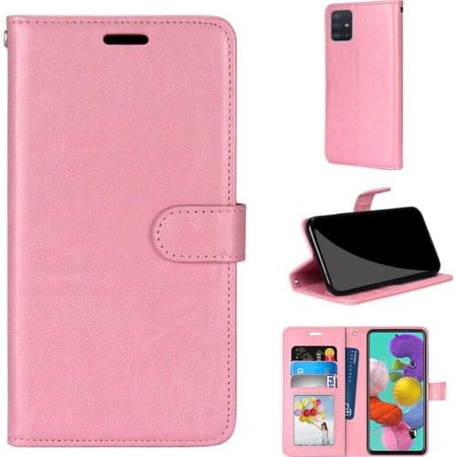 Phone Cases For Samsung Galaxy A51 A71 A50 A70 A70S A42 A40 A30 A21S A20E A20S A10S A80 A01 Flip Leather Card slot Wallet Cover