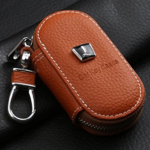 Emgrand Yuanjing new Vision S1 X1 X3 X6 X7 SUV GX7 GX9 GC7 GC6 Jingang top layer leather car Key Case Cases cover