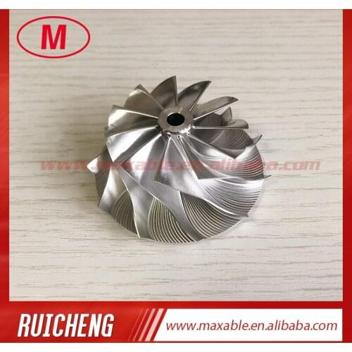 GT15-25 41.93/55.69mm 11+0 blades high performance Turbo Milling/aluminum 2618/billet compressor wheel