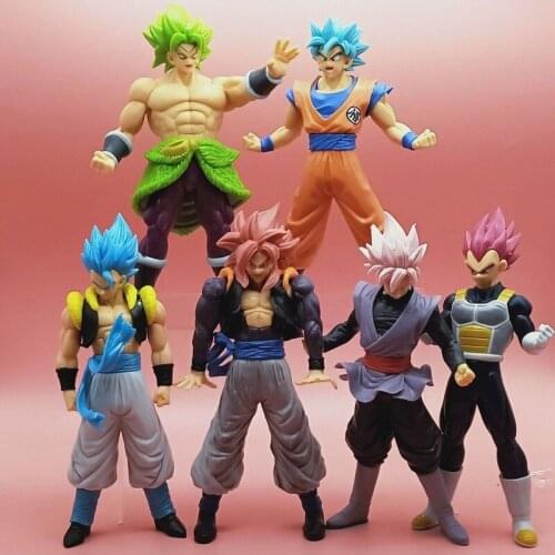 Spot Anime Dragon Ball 1.2.3.4 Generation Dragon Ball Optional 6 Hand-made Model Toys Decoration Gift Goku Vegeta Gogeta