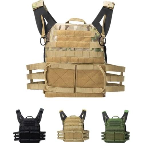 JPC 2.0 Tactical Vest Assault Lightweight Combat Vest Adjustable Vest Military Army Molle Hunting Plate Carrier