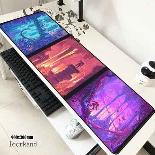 Metroid mouse pad 90x30cm mousepads Professional best gaming mousepad gamer Aestheticism personalized mouse pads keyboard pc pad