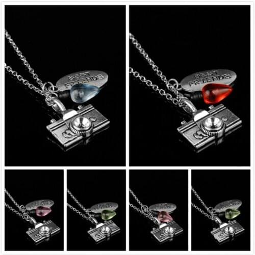 MQCHUN Stanger Things Christmas Trees Lights Blub Shaped Necklace Women Charms Choker Necklaces Female Accessories Girl Gift