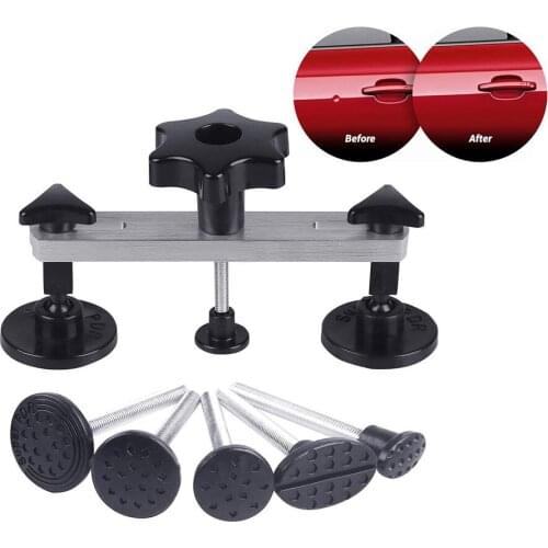 Car Dent Repair Tool Kit Instrument Paintless Auto Car Body Damage Pulling Bridge Removal Glue Tab Hand Tool Set Car Repair Tool