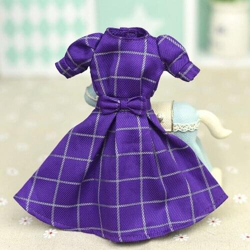 30cm Doll Dress Fashion Clothes for licca For Barbie Doll Accessories Baby Toys Best Girl' Gift