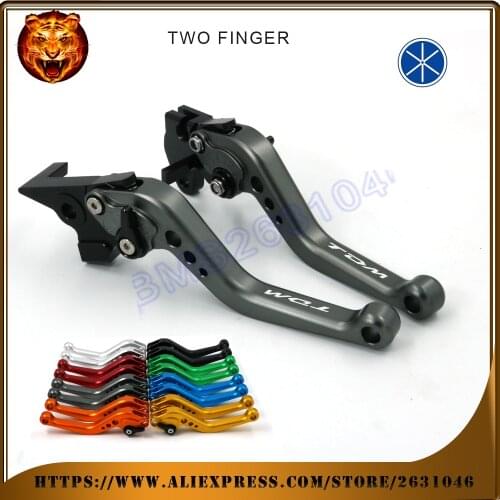Adjustable Brake Clutch Levers For YAMAHA TDM900 TDM 900 2014 900A Free shipping NEW STYLE MOTO MOTOBIKE Motorcycle With logo