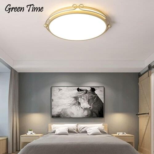 Modern Led Lustre Ceiling Light For Bedroom Living room Children room Lamp Home Ceiling Lamp Golden Acrylic Lighting Fixtures