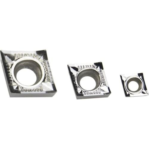 10pcs CCGT09T302/CCGT09T304/CCGT09T308 Turning carbide Aluminum inserts,Blade for SCLCR/SCKCR Holder,Suitable for Aluminium