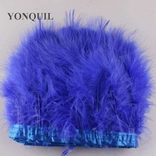 2 Meters/Lot Turkey Feather Ostrich Feather Dance Festival Party Fascinator Hat Boots Clothing Wedding Accessories Decor Ribbons