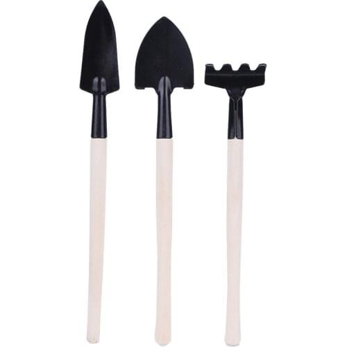 3pcs/set Gardening Tools Mini Shovel Harrow Spade for Potted Plant Flowers