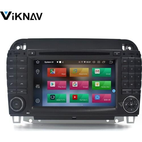 Car radio for MERCEDES-BENZ S CLASS W220 1998-2005 android car audio multimedia player GPS navigation video player auto stereo