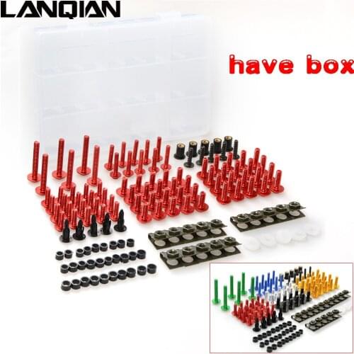 CNC One Set Motorcycle Fairing body work Bolts Screws For Kawasaki ZX-6R ZX-9R ZX-10R ZX-12R ZX-14R ZZR400 600 1200 1400 ER6N/6F