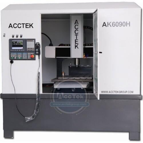 China Metal Mold Cnc Router 3 Axis Fully Enclosed Design Steel Aluminum Engraving Cnc Metal Milling Machine With Atc
