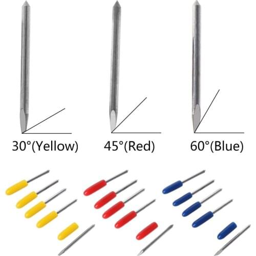 5Pcs 30/ 45/ 60 Degree Blades Cutting Plotter For Roland Vinyl Cutter Blade