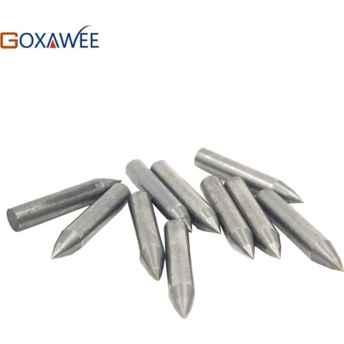 GOXAWEE 5pcs Carbide Engraver Engraving Tips Drill Bit For Electric Carving Pen Engraver Pen Carbide Tips Engraving Tools