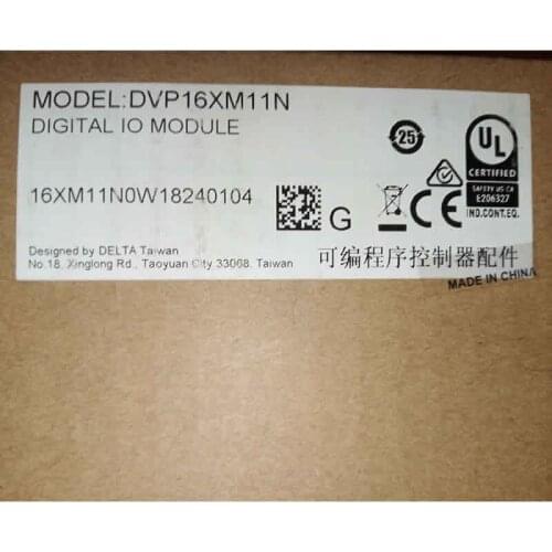 Original Delta PLC DVP16XM11N DVP16XN11R DVP16XN11T 16DI Digital Module New Original