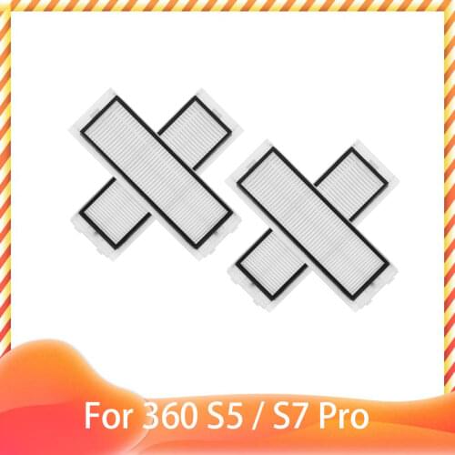 Main Brush Side Brush Hepa Filter Mop Cloth for 360 S5 / S7 Robot Vacuum Cleaner