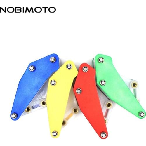 HDPE Plastic Chain Guard Guide Swingarm Guard 4 Color For Chain Sets Parts Off road Motocross Pit Dirt Bike 2CNC-113