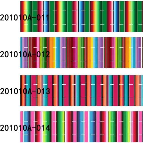 50 yards/lot) New listons 38MM 75MM Mexico blanket stripe ribbon