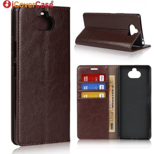 Luxury Leather Case For Sony Xperia 8 Case SOV42 902so Covers Stand Wallet Flip Cover For Xperia 20 Coque Mobile Phone Accessory