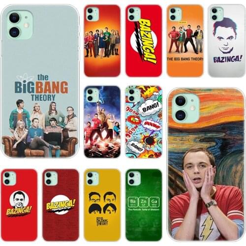 The Big Bang tv show Silicone Phone Case for Apple iPhone 12 Mini 11 Pro XS Max X XR 6 6S 7 8 Plus 5 5S SE 2020 Soft Cover
