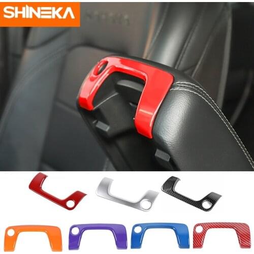 SINEKA Interior Mouldings for Jeep Wrangler JL 2018+ Armrest Box Lock Keyhole Decoration Cover for Jeep Wrangler Jl 2018 2019
