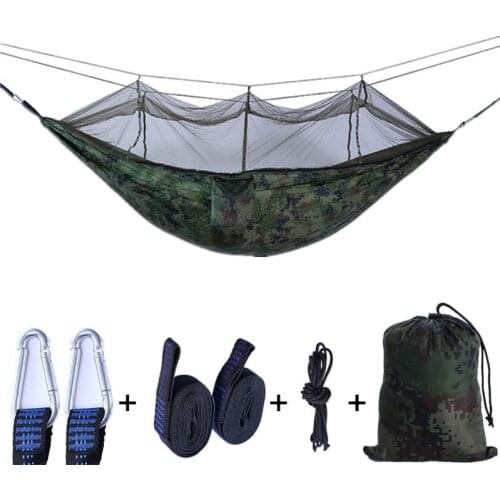 High Quality Outdoor Mosquito Net Hammock Nylon Hammock Parachute Cloth For 2 Persons