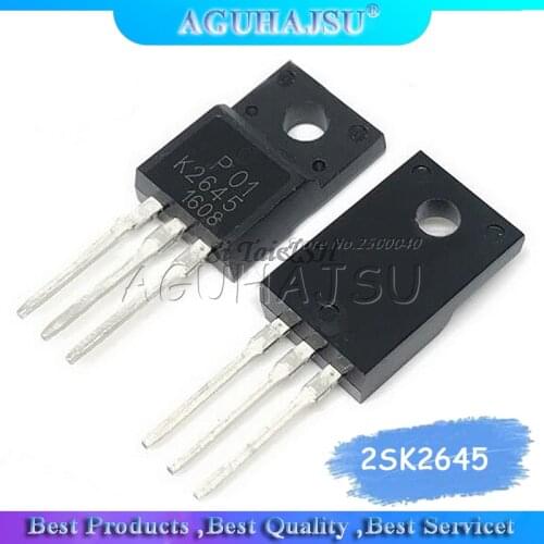 10pcs/lot 2SK2645 K2645 TO-220F 600V 9A 1.2 MOSFET N-Channel transistor new original