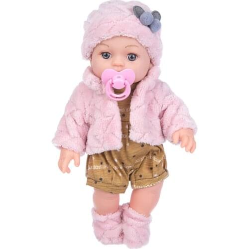 12inch Simulation Unfinished Lifelike Doll Soothing Vinyl Reborn Blank Gift Dolls Girl Baby Doll Simulation Newborn Toy