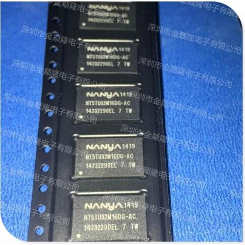 5pieces NT5TU32M16DG-AC DDR