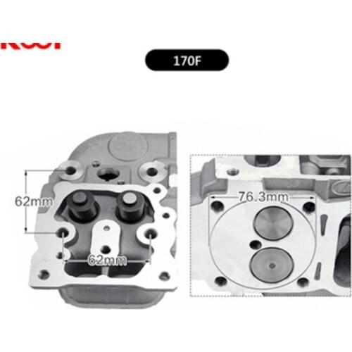 Air-cooled Diesel Generator Accessories 170F 178F 173FA 186FA 188F 186F 178FA 192F Cylinder Head Assembly