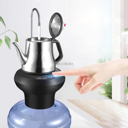 Wireless Electric Automatic Water Pump For Bottle Smart Drinking Water Bottle Pump Dispenser With USB 1.2L 1.8L Volume For Home