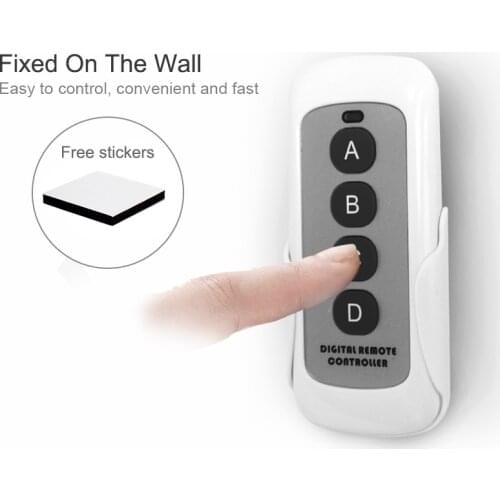 RF remote control duplicator 433mhz gate remote control with handle