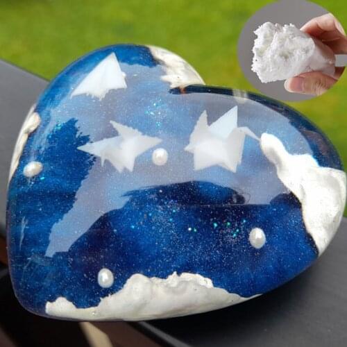 Creative Cloud Floating Ice Material Epoxy Mold Makeing Jewelry Filling for Diy Resin