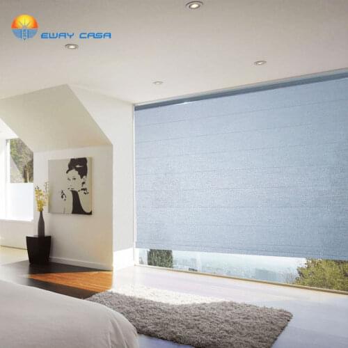 EWAY CASA Blackout Waterproof Solid Color Roman Curtains Roman Shades Cortinas Roll Bedroom Livingroom Home DecorNo.RC_3M Series