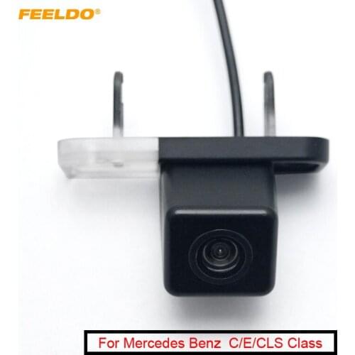 FEELDO Car Rear View Backup Reverse Camera For Mercedes Benz C/E/CLS Class S203/W203/W211/S211/W300/C219/W219/CLS550/CLS300/320