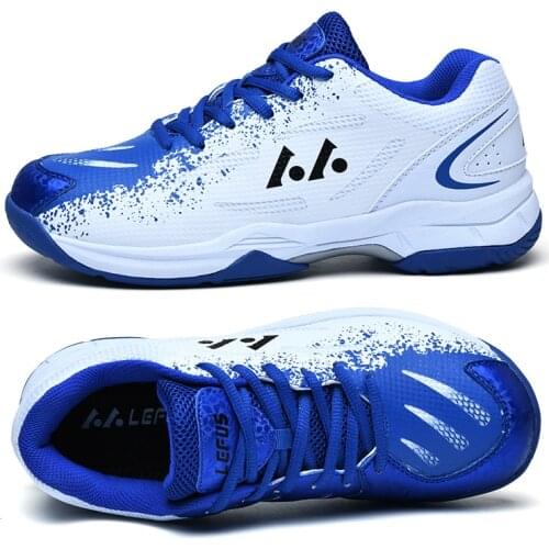 New Luxury Badminton Shoes Men Big Size 36-46 Comfortable Badminton Sneakers Light Tennis Sneakers Mens Volleyball Shoes