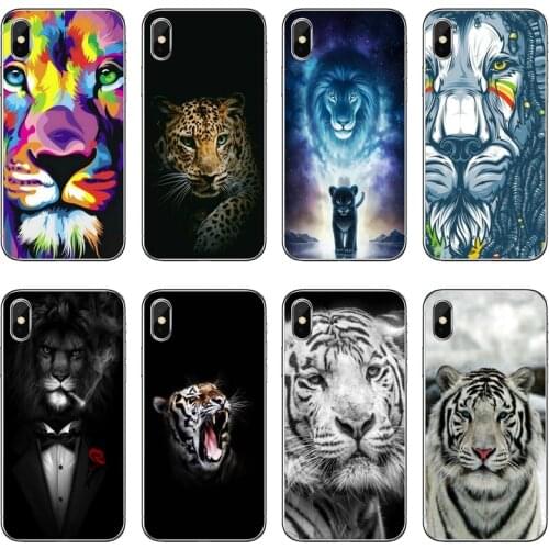 TPU Soft Case For Samsung Galaxy A70 A60 A50 A40 A30 A10 A9 A8 A6 Plus A7 A5 A3 2018 2017 2016 Tiger Lion Leopard Phone Case