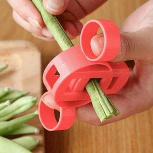 Stainless Steel Multifunction Kitchen & Home Green Bean Vegetable Fashion Beanslicer Cooking Grater Cutter Kitchen Gadget Tools