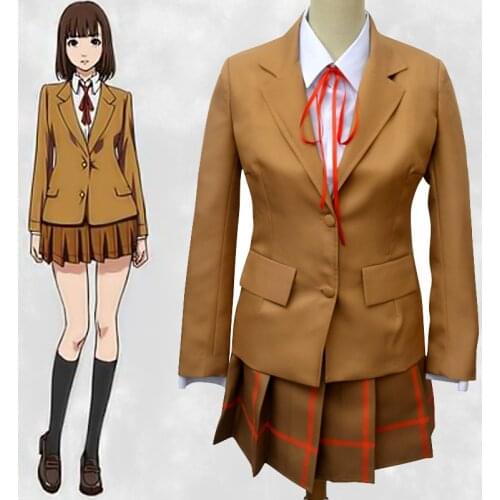 New Anime Kangoku Gakuen(Prison School) Cosplay kurihara mari midorikawa hana Halloween School Uniforms Revert Sets