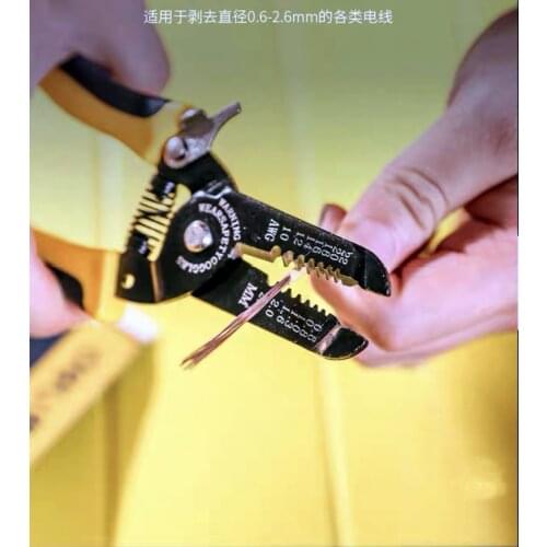 Stripping Pliers for Auto Car Circuit Repair Tool Wire Stripper Pulling Out Cable Thread Breaking Tool