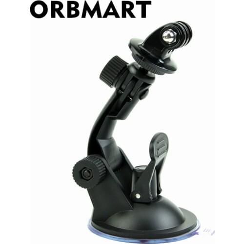 ORBMART Car Windshield Suction Cup Sucker Holder + Tripod Mount + Screw For GoPro Xiaomi Yi SJCAM SJ4000 SOOCOO Wifi Camera