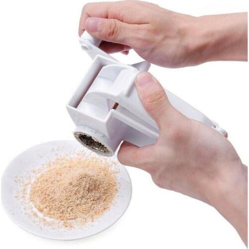 Manual Cheese Grater, Rotary Cheese Grater, Stainless Steel Drum Ginger Chocolate Cutter