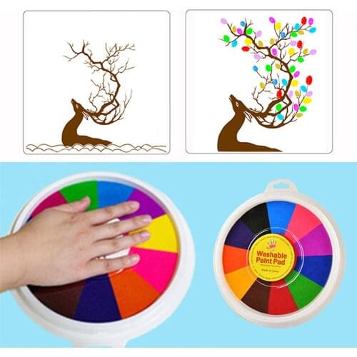 Funny Finger Painting Kit Finger Drawing Toys Educational Tool Kit Mud Painting Kids Early Learning Toy B1
