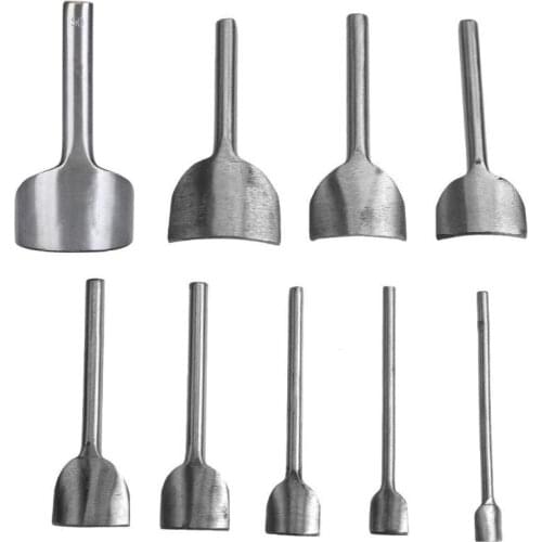 1PC Leather Craft Tool 40/45/50mm Half-Round Cutter Punch Tools DIY Leather Belt Wallet Strap Cowhide Punches Set