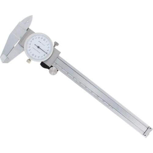New Dial Caliper 0-150mm 0.02mm Precision Accurate Vernier Micrometer Caliper Tool Durable Metal Measuring Tool 1pcs